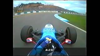 F1 Europe 1997 FP4 Jean Alesi crashes