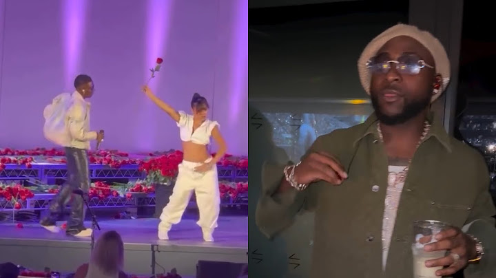 Wizkid & Davido Live Performance Hollywood Bowl MMS, Bad Girl, With You, Chris Brown