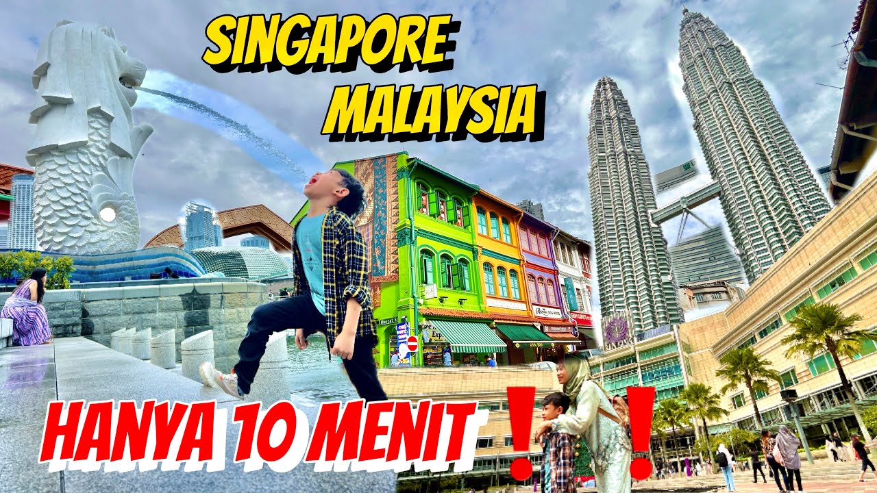 CARA NAIK BUS DARI SINGAPORE KE MALAYSIA❗️❗️TIPS LIBURAN SINGAPORE MALAYSIA MENGGUNAKAN MRT DAN BUS