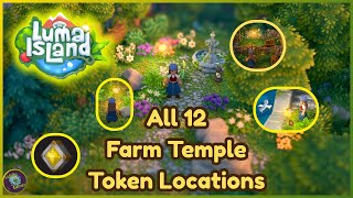 Find All 12 Farm Temple Tokens Fast in Luma Island (Full Guide) 🌟