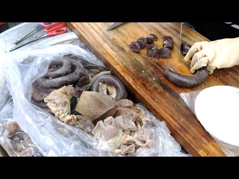 Membuat Sosis Darah Korea