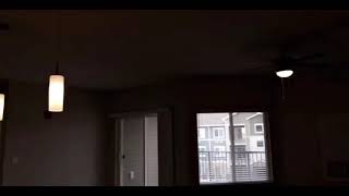A3 one bedroom floor plan with spectacular view and in unit washer and dryer!