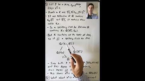 Examples of Splitting Fields II (Algebra 3: Lecture 12 Video 3)