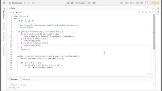 Easy way to find the median Of two sorted Arrays