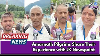 Amarnath Pilgrims Share Their Experience with JK Newspoint.