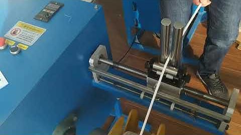 Rope Coil Winding Machinewire spooling  winding equipmentcoiling rewinder machine