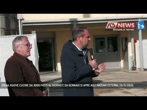 ISRAA, NUOVE CUCINE DA 3000 PASTI AL GIORNO E DA GENNAIO SI APRE AGLI ANZIANI ESTERNI | 19/11/2025
