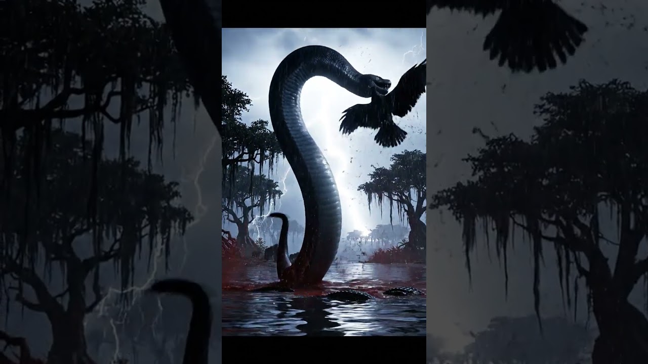 Fire Eagle vs Giant Python – Who Will Survive?