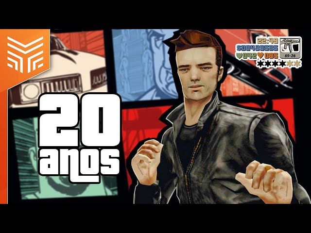 GTA 3 foi lançado para a PS2 há 20 anos