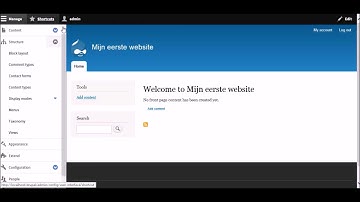 les 1 Introductie drupal 8