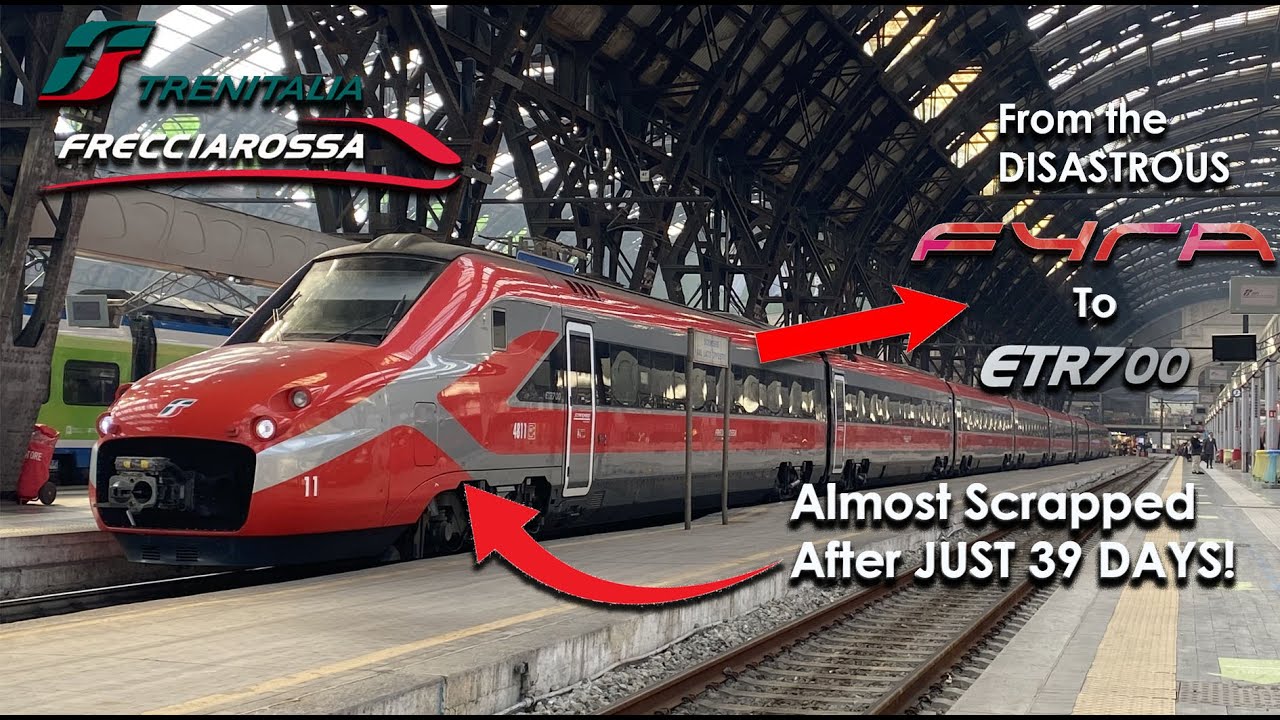 This Frecciarossa High Speed Train Was Almost SCRAPPED After JUST 39 DAYS!