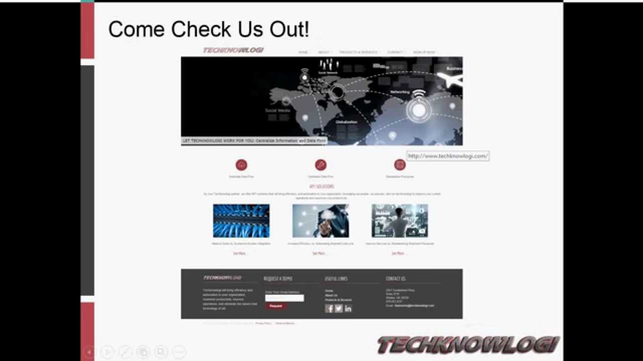 Techknowlogi   Brief Slide Deck and System Overview