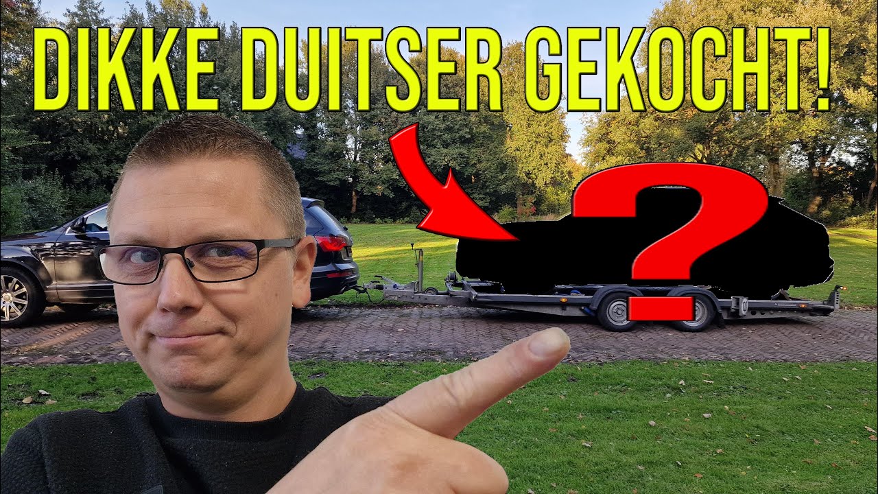 Klant koopt op goed vertrouwen een dikke Duitse bolide | Emiel's werkvlog 17