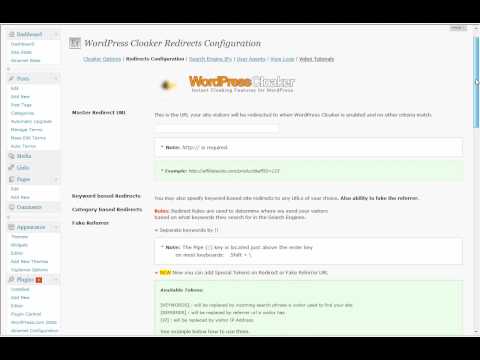 Wordpress Cloaker Review: Cloak and Redirect Your Blog Posts and Pages