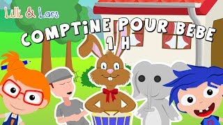 un elephant qui se balancait lyrics - compilation 1h en francais - comptine pour bebe