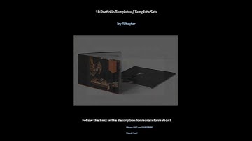 10 Portfolio Templates / Template Sets by Alhaytar