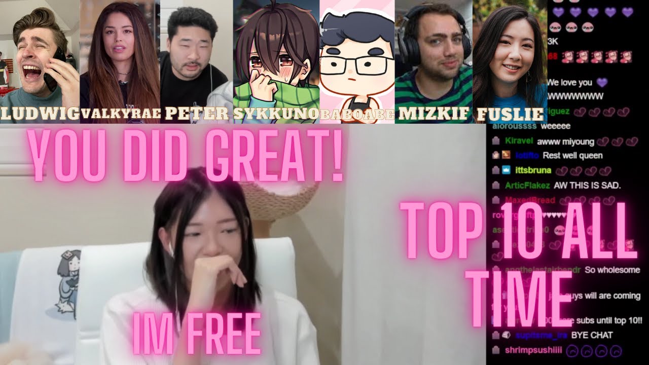 Miyoung's ACTUAL End of Subathon FULL (Leslie, Peter, Lud, Miz, Wendy, Abe, Rae)