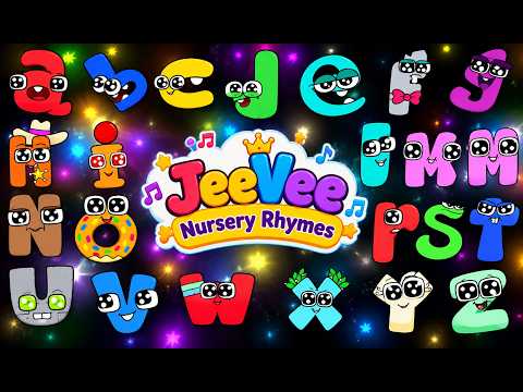 Adorable ABC Song | Cute Alphabet Characters | Learn A–Z for Kids