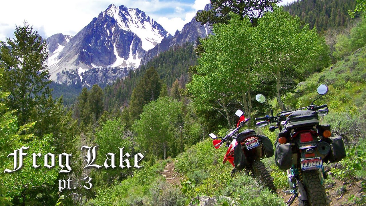 Frog Lake Pt. 3 White Clouds Motorcycle Trail in Idaho YouTube