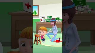 💉 “¡No tengo miedo a las agujas!” 😎 | El niño más valiente de la fila 🏆#mexico #spanish #shorts