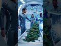 how to a futuristic stainless steel meat 🦃 processing #shorts #realistic #ai