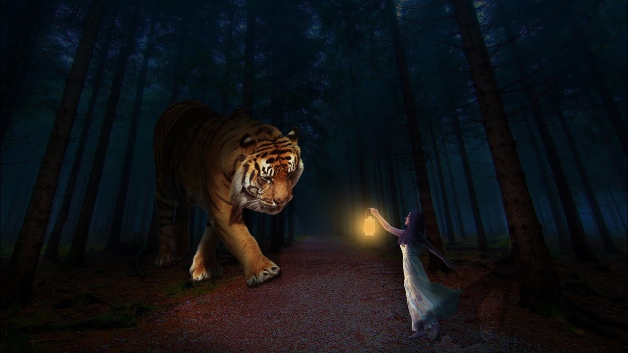 Tiger Manipulation | Matt painting 🎨