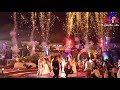 Destination wedding sangeet fireworks in goa  mumbai