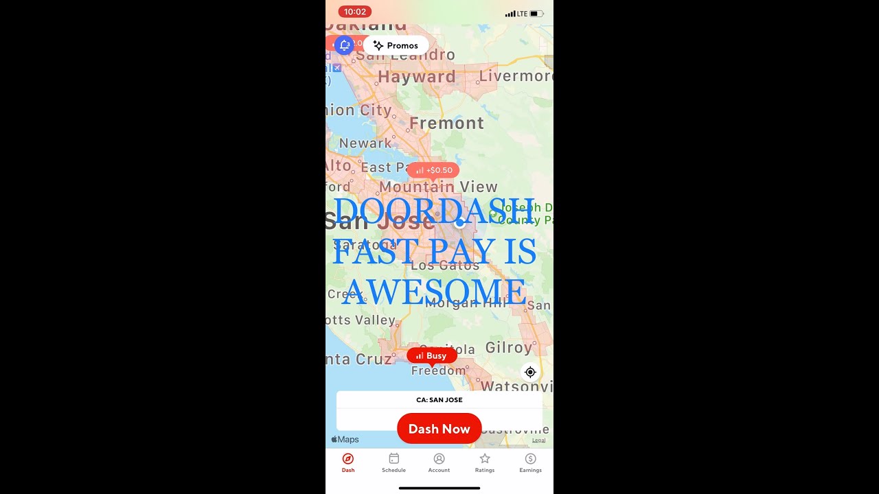 DOORDASH HOW TO USE THE DOORDASH FAST PAY DOORDASH DRIVER APP YouTube