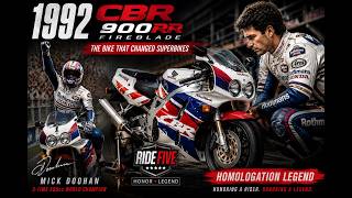 Ride 5 Honda CBR900RR FireBlade Legend Pt. 2 | The Bike That Changed Sportbikes Forever | Ride Five