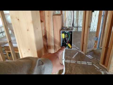 How To Wire a Closet Light - Closet Lighting Ideas & Tips - Rough In - Ben's DIY