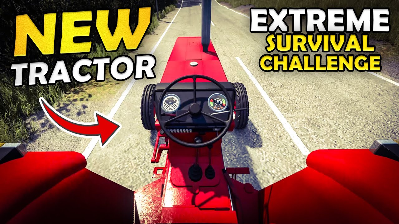 WE FINALLY BUY A TRACTOR! (and a trailer) - EXTREME Survival Challenge | Episode 11