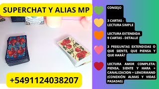 TAROT  EN VIVO CON ALBA ♥ SUPERCHAT