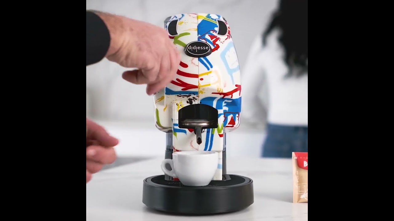 didiesse Baby Frog Kaffeemaschine Pads E.S.E mit Caffè Borbone Blu Kaffeepads E.S.E