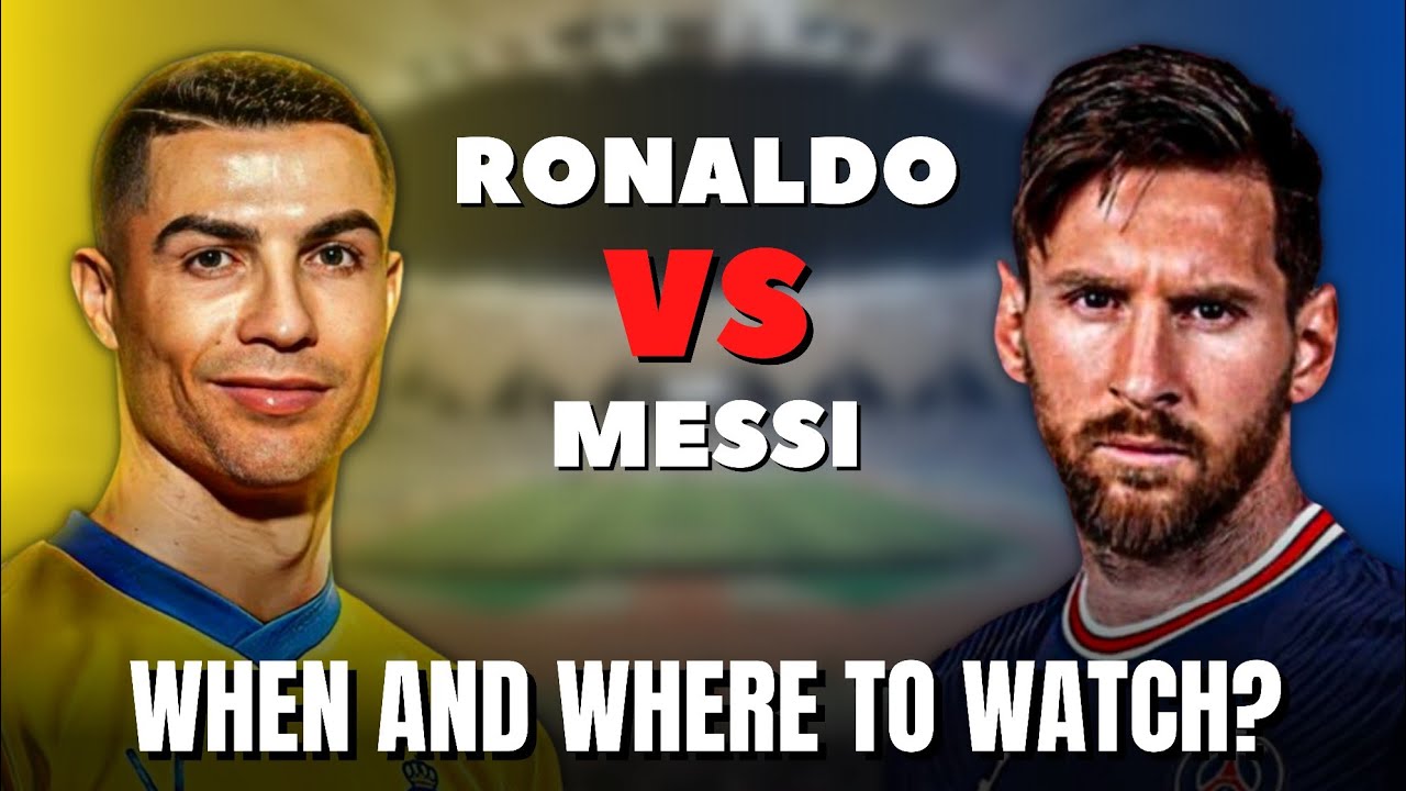 [Live Stream] PSG VS Riyadh XI Friendly 2023 | Messi vs Ronaldo | Al ...