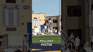 James Pollard showing no mercy against his former team 😤