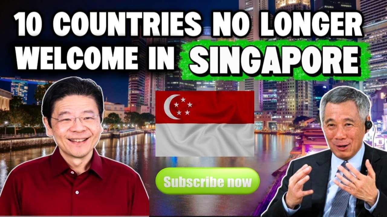 No Longer Welcome 😱 10 Countries Quietly BANNED from Singapore In 2025 ...!!