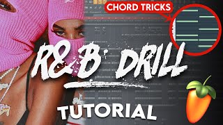 HOW TO MAKE R&B DRILL TYPE BEATS (RnB Drill Tutorial - FL Studio)