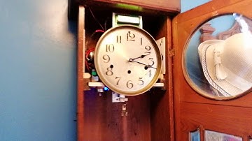 Old clock made to work using Arduino processors