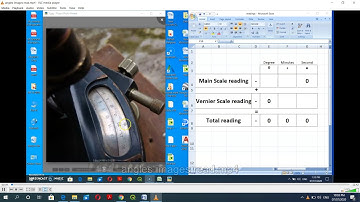 Reading the vernier transit theodolite (Explanations with scale images)