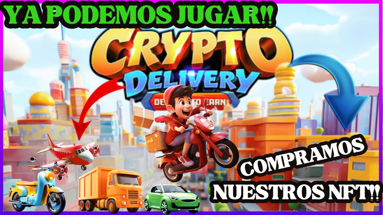 💥CRYPTO DELIVERY💥JUEGO NFT CLICK TO EARN💥YA PODEMOS JUGAR💥COMPRAMOS NUESTROS NFT💥TUTORIAL COMPLETO💥