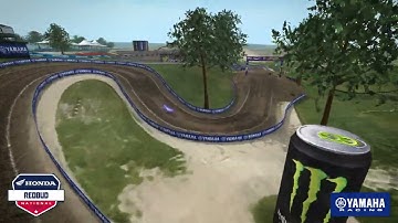 RedBud National 2025 - Yamaha Animated Track Map