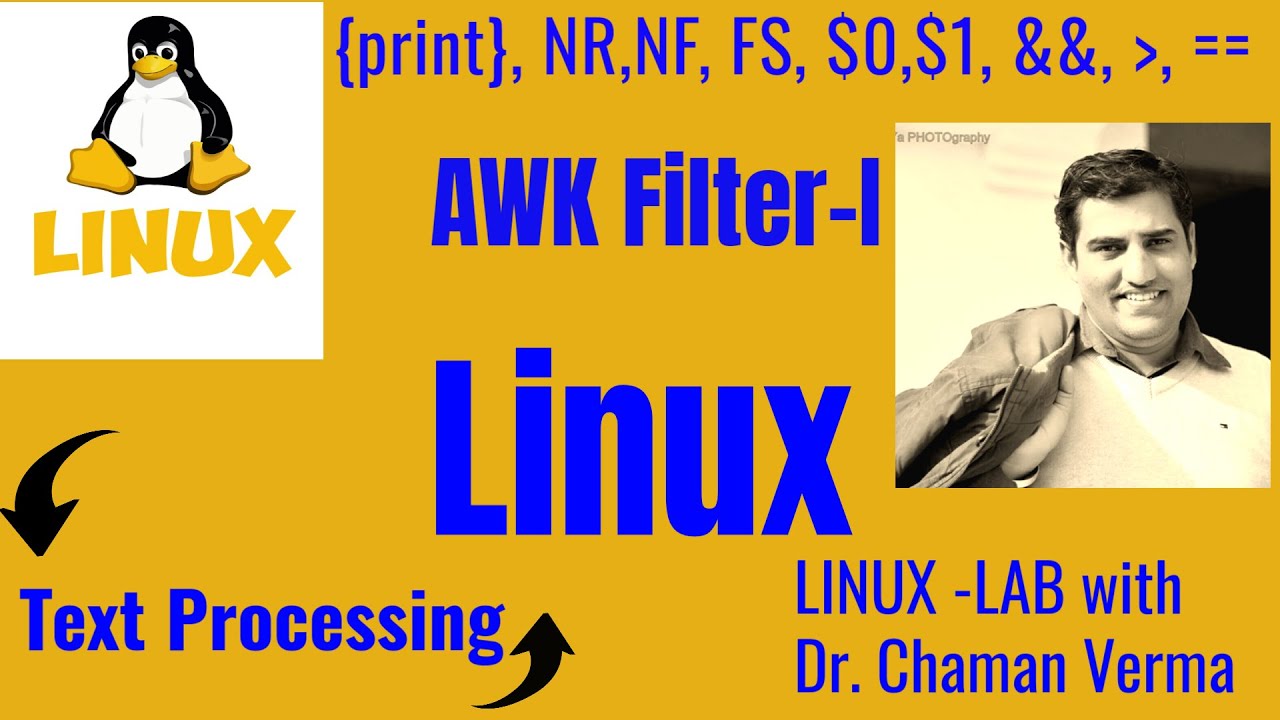LINUX AWK Filter- Part I - YouTube