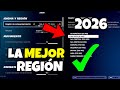CUAL ES LA MEJOR REGIÓN PARA JUGAR FORTNITE? NUEVO LIMITE DE PING EN FORTNITE? 2026