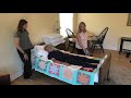 Moving a Patient Up in Bed with a One Person Assist