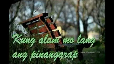 Kung alam mo lang ang pinangarap with Lyrics by Jo...