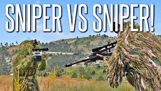 SNIPER VS SNIPER SQUAD - ArmA 3 King Of The Hill