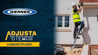 Werner AdjustaStep PRO Aluminium Step Ladder