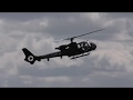 Helicoptère Gazelle ALAT Rodez 2 sept 2017