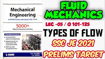 Fluid Mechanics / R S KHURMI Objective / Lec-05 / 25 Q