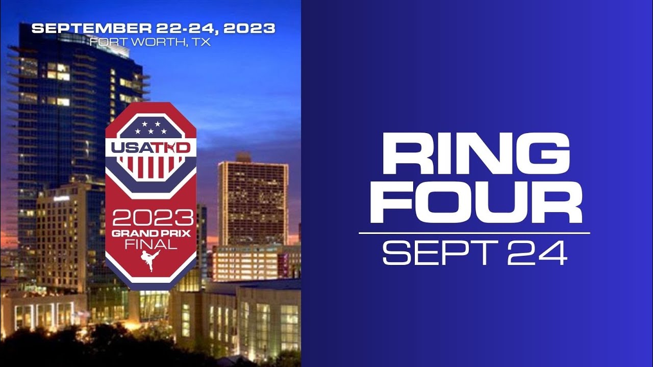 2023 USATKD Grand Prix Final Sept. 24 Ring 4